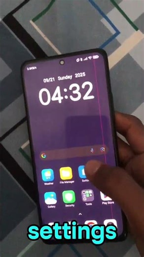 gesture navigation with third party launcher in miui and hyper os hack. #xiaomi #android