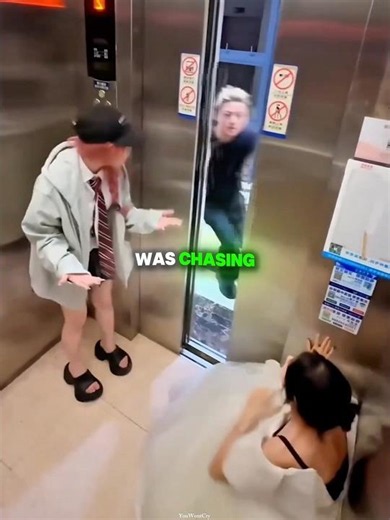 This girl secretly switched clothes with a bride and fooled the man chasing her ❤️