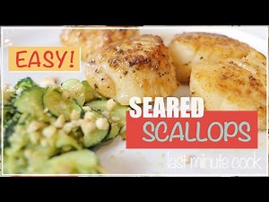 How to cook scallops in skillet pan | Pan seared