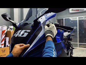 Moto GP graphic sticker kit for R15 Yamaha #r15 #yamaha @yamahaglobal