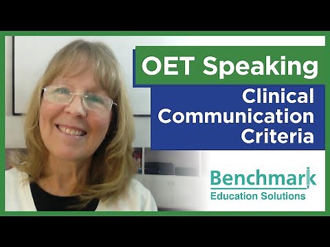 OET Speaking Guide - Clinical Communication Criteria with Examples!