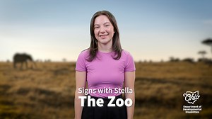 4.1K views · 50 reactions | In the latest Signs with Stella video, learn five signs to use at the zoo!  | Ohio Department of Developmental Disabilities | Facebook