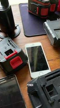 Characteristics of a Zper battery when it is charged and full