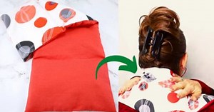 How To Make A Rice Heating Pad For Sore Muscles