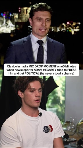 Clavicular had a MIC DROP MOMENT on 60 Minutes when news reporter ADAM HEGARTY tried to PRESS him and get POLITICAL (he never stood a chance) @Clavicular #60Minutes #mogged #kickstreaming #fyp #interview