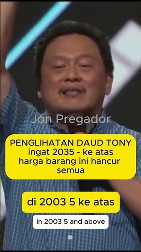 75 VISIONS OF DAVID TONY: BEWARE From 2035 onwards...