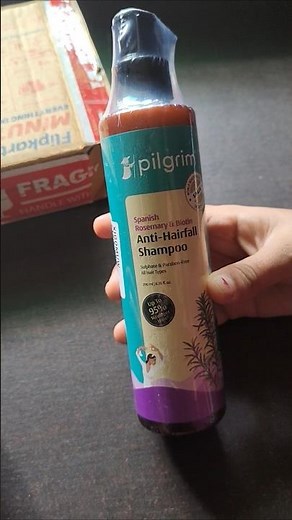 Pilgrim Anti Hairfall Shampoo Unboxing | First Impressions & Packaging Review