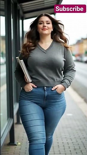 Confident Walk Lookbook | Plus Size Fashion Model Street Style Inspiration❤️‍🔥❤️‍🔥 #shorts #trending