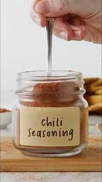 Homemade Chili Seasoning Recipe 🌶️