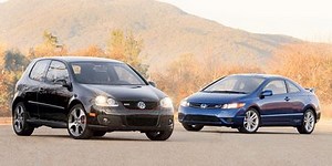 Tested: 2006 Honda Civic Si vs. Volkswagen GTI