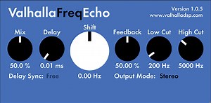 ValhallaFreqEcho: Free Download (Delay, Filter) • Audio Plugins for Free
