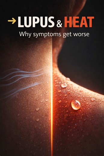 Heat and humidity don’t just feel uncomfortable… They can affect how your body functions. For lupus patients, increased body stress, poor cooling, and immune system activation can all contribute to worsening symptoms. Understanding why this happens can help you manage it better. ⸻ 🔥 HASHTAGS #Lupus #Learnlupus #AutoimmuneDisease #ChronicIllness #InvisibleIllness