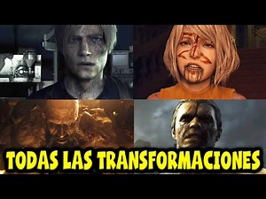 Todas las transformaciones a monstruos - Resident Evil 4 Remake - PS5