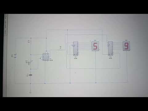 Circuito en live wire de 0 a 99.