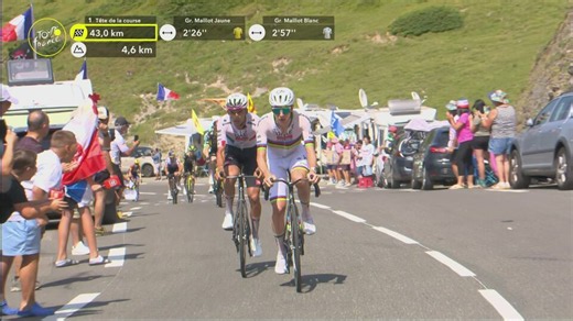 Tadej Pogacar gooit de Tour (zo goed als) op slot: "Ik was om 7 uur wakker en was toen al opgewonden" | Sporza
