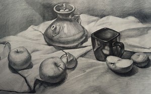 【素描教程】零基础学习素描视频教程，从入门到实战