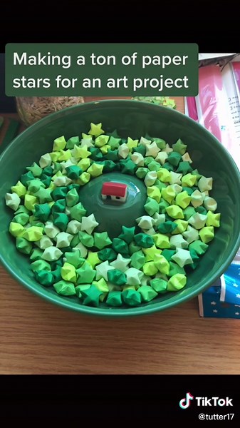 Creating Therapeutic Paper Stars for Art Projects