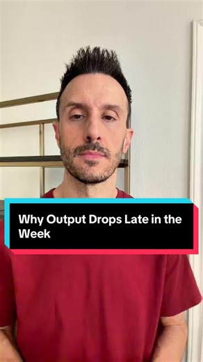 Output fades when recovery never fully completes. This isn’t motivation — it’s cumulative load. #highperformance #recovery #capacity