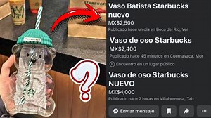 Se les acabó el NEGOCIO... Ya están VENDIENDO los vasitos de OSITO de STARBUCKS a $80 PESOS ¡Se RÍEN de los REVENDEDORES! | Noticias TC