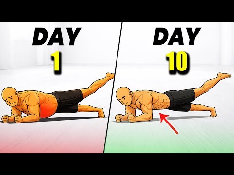 Best Plank Workout for Flat Stomach & Full Body Fat Burn
