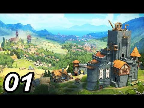 Starting a New Medieval City in Foundation - MASSIVE New Update - Harvest Festival | Part 01