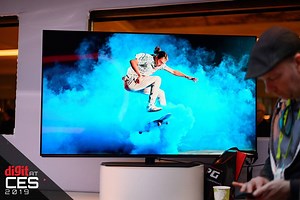 Here's a look at the 55-inch OLED Monitor from Alienware. | Digit