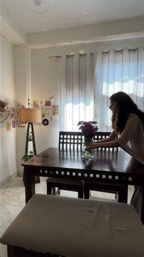 Adolph Compact 4 Seater Dining Set | Walnut Finish Dining Table with Bench | WoodenStreet