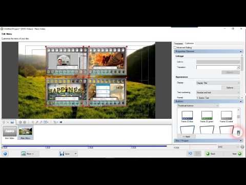 How to convert video files into DVD playable video with menu using Nero video