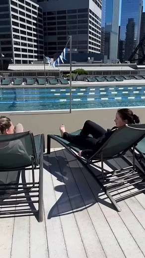 2.1K views · 36 reactions | The North Outdoor Pool is open for lap swimming! Cheers to the beginning of pool season! Complimentary lap lanes can be reserved on the app or at www.eastbankclub.com/adult-swimming. | East Bank Club | Facebook
