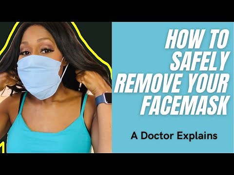 How to Safely Remove Your Face Mask