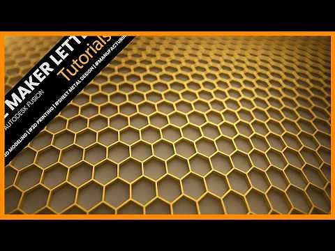 Perfect Honeycomb Pattern in Fusion — The Easy Way