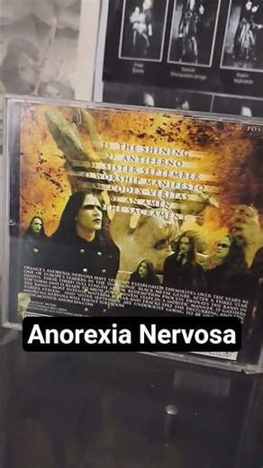 mi colección Redemption Process edición promo Listenable records #blackmetal #metal #anorexianervosa