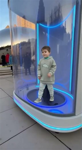 Chicago Cat Transforms Into Kid Boy #transformationmachine