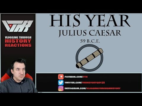 Historian Reacts - HIS YEAR: Julius Caesar by Historia Civilis