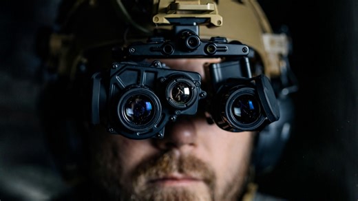 Night vision goggles designed for low light