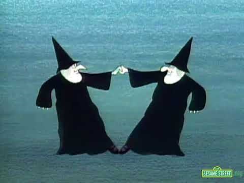 Classic Sesame Street animation: W Witch