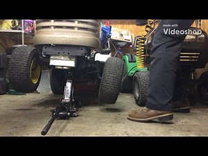 Fixing loose lawn mower wheel