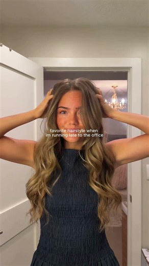 Heatless Curls: Transform Your Morning Routine! #HeatlessCurls #OfficeStyle
