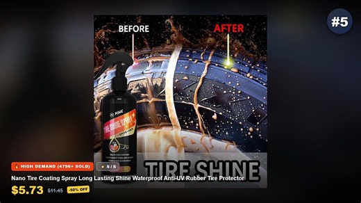 Ultimate Guide to the Best Top 5 Tire Shine Dressings For Wet Look - Car Tire Shine Gel and Conditio
