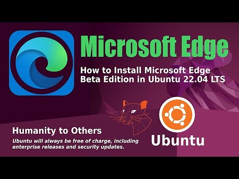 How to Install Microsoft Edge Beta Edition in Ubuntu 22.04 LTS