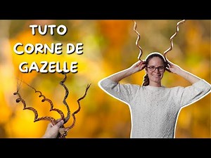Gazelle horn (easy) - basketry tutorial