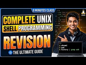 Complete Unix and Shell Programming Revision - The Ultimate Guide! 🚀