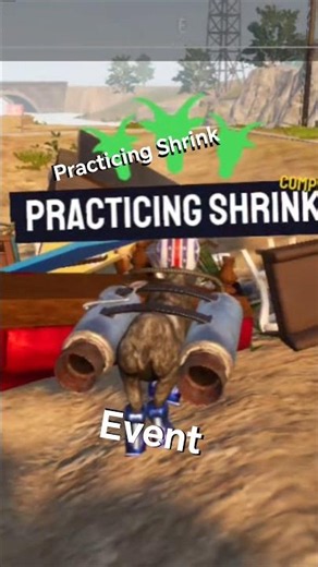 How To Complete Practicing Shrink In Goat Simulator 3?