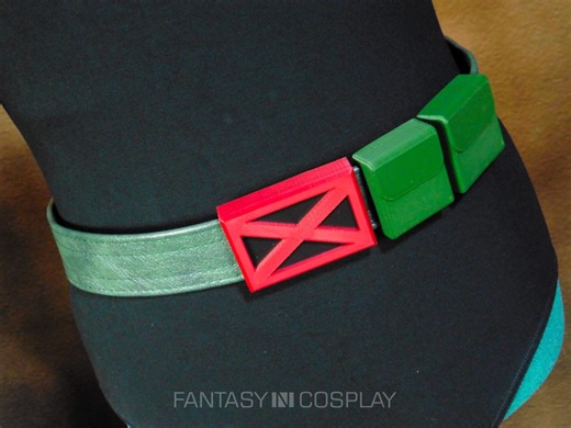 X-men 97 ROGUE Emblem Belt 3D Color Printed - Etsy