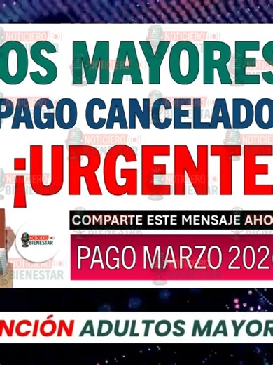 Pago de marzo para adultos mayores: ¿Está garantizado?