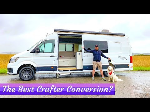 The ULTIMATE BESPOKE VW CRAFTER CAMPER VAN - Rhales Conversions