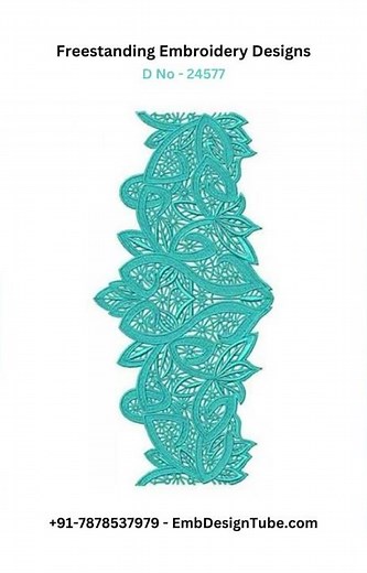 Freestanding Lace Embroidery Designs