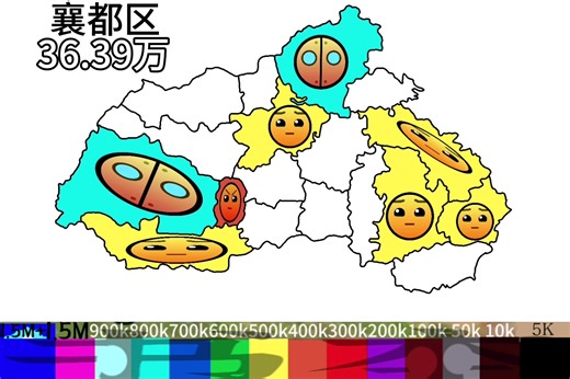 邢台人口分布