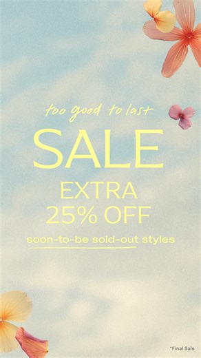 This won't last long! Take an extra 25% off all sale styles. | Free People