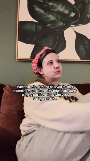 Funny Mr. Brightside Reaction While Masking